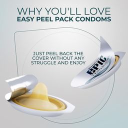 Manforce Set of 3 Epic ThinX Ultra Thin Condoms - 10 Pieces Each image 3