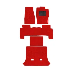 Elegant Miami Polypropylene Red Carpet Car Mat Compatible With Mahindra Thar 2020 Onwards-28