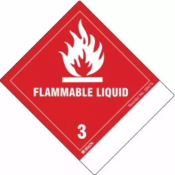 BRADY DOT Container Label Flammable Liquid 100 PK, 9AE25-image-27