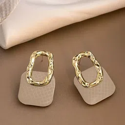 BEYTER Sterling Silver Square Drop Earrings-16