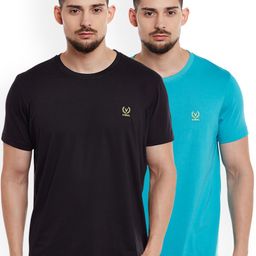 VIMAL JONNEY Men Pack of 2 Round Neck T-Shirts-image-87