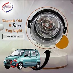 Auto Pearl Car Fog Lamp Light Compatible For Maruti Suzuki Old WagonR (Set of 2 Pcs) image 3
