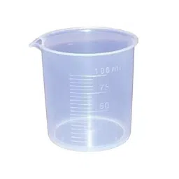 Eduscope 100 ml Beaker Transparent Polypropylene, ‎Edu-MBEAKR-100 (Pack of 12)-picture-29