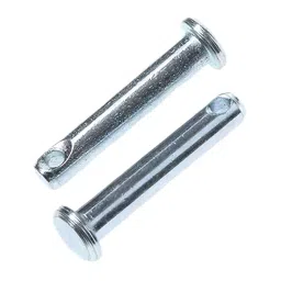 RS PRO 25.4mm Bright Zinc Plated Steel Clevis Pin, 4.76mm Diameter Model No 838934 Bag of 15 Pcs-picture-38
