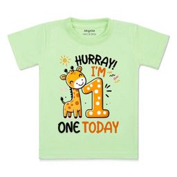 Arvesa Kids Typography Printed T-shirt-43
