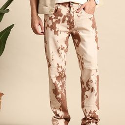 Mast & Harbour Men Relaxed Fit Tie & Dye Jeans-image-87
