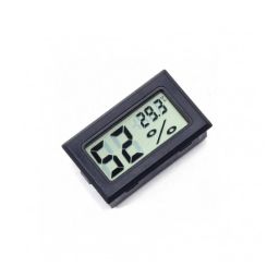 FY-11 Mini Digital LCD Thermometer DIY Temperature Measurement Meter Compact and Portable Temp. Reader For Environmental and DIY Applications - Black - RS3886FY-11 Mini Digital LCD Thermometer DIY Temperature Measurement Meter Compact and Portable Temp. Reader For Environmental and DIY Applications - Black - RS3886 image 1