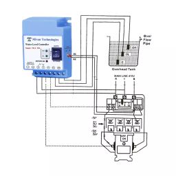 Mivan Technologies Three Phase Water Level Controller with 3 Sensor for Submersible Pump, WLC 306 image 2