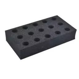 Hercuvan TT-2500VM-25 15xØ25 mm Foam Tube holder for Multi-Tube Votex Mixer-15