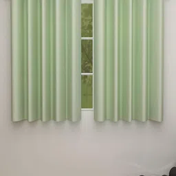 Dekor World Multicoloured Set of 2 Window Curtain-16