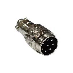 SETMI INDIA GX16 Aviation Connector Male 16 mm Circular 5-15 A with Solder Type 8-Pin-72