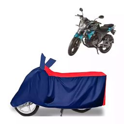 Auto Pearl Two Wheeler Cover with Bag for Yamaha FZ S FI V 2.0 BS6, Red & Blue-image-88