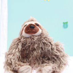 Wild Republic CK Mini Three Toed Sloth Soft Toy Brown - Height 18.5 Cm-image-9