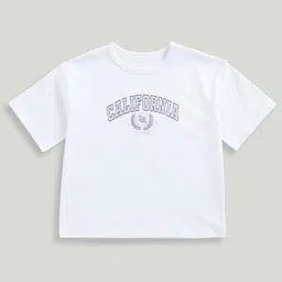 mothercare Girls Typography Printed T-shirt-image-30