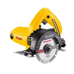 POLYMAK Marble Cutter Machine 1250 W Power Electric Corded Yellow & Black 12000 rpm, PMCM415-image-7