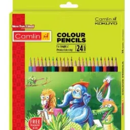 Camlin Kokuyo 4192567 24 Shade Full Size Colour Pencil-4