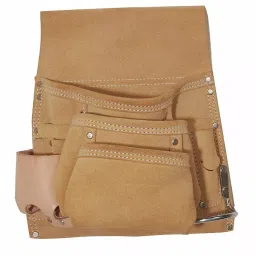 Westward Tan Tool Pouch Leather 10-1/2 inch Overall Width, 13T127-image-52