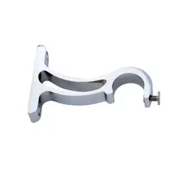 Magmus 102x16 mm Chrome Polish Aluminium Single Curtain Support-image-31
