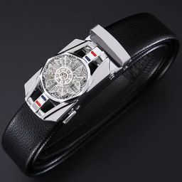 CLASICOX Men Solid PU Belt-image-67