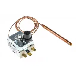 RS PRO Capillary Thermostat +110°C Max SPDT Automatic Reset Panel Mount, 7334735-38