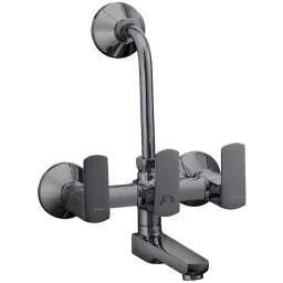 Aquieen Zura Telephonic Wall Mixer Brass Chrome Finish Black, AQN 979-image-46