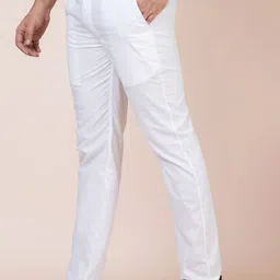 Nawaz's Kurta Men Textured Solid Kurta with Pyjama image 3