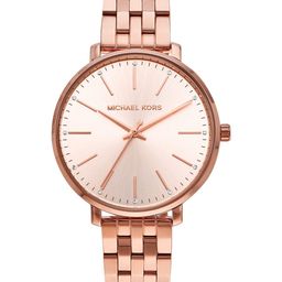 Michael Kors Women Rose Gold Pyper Analogue Watch MK3897-25