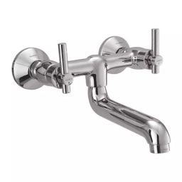 PLUMBER ULTRA Wall Mounted Chrome Finish Non-Telephonic Wall Mixer, UT-3100-46