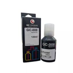 GC Original Pigment Based 120 ml Black Ink Bottle, GC-008-12