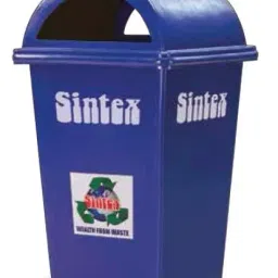 Sintex 125 Ltr. Dark Blue Wheel Dustbin Rectangular - GBR 12.5-01-21