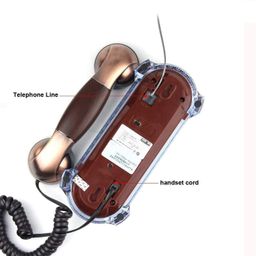 gion KX-T777 LED Indication Basic Corded Landline Phone for intercom, Desk & Wall Mountable Home & Office use Corded Landline Telephone (1Pcs) image 5