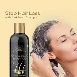 Desi Crew Set Of 3 Jonk (Leech) Shampoo For Anti Dandruff - 100 ml Each image 2
