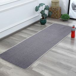 Saral Home Cotton Yoga Mat Runner - beige-22