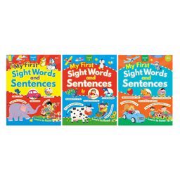 My First Sight Words and Sentences Set of 3 book - English-3
