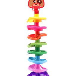 United Agencies 7 Ball Spiral Tower Toy - Multicolor-10