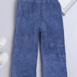 BABY NATION Knitted Knit Ribbed Trousers - Blue-picture-38