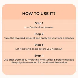 DermaBay Set Of 2 Sunscreen SPF 50 PA++++ Invisible Glowy Finish-75ml Each image 5