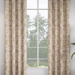 GM Beige Set of 2 Room Darkening Door Curtain-image-81