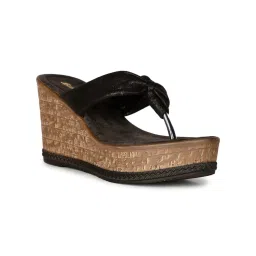 Bata Black Women Slip-On Heels-picture-12