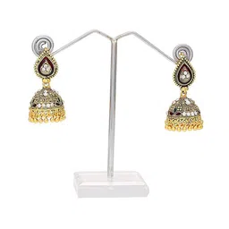 MEMOIR Classic Jhumkas Earrings-54