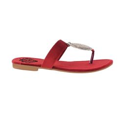 Stylestry Girls Embellished Ethnic Open Toe Flats-36