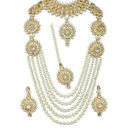 Anouk Women White Jewellery Set-66
