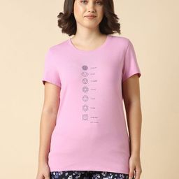 Van Heusen Printed Cotton Short Sleeves Round Neck Relaxed Fit T-shirt-image-68