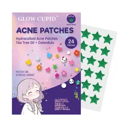 GLOW CUPID Acne Patches With Tea Tree Oil & Calendula - 24 Patches-55
