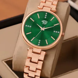 SWADESI STUFF Women Dial & Straps Analogue Watch SDS 153 GREEN-picture-5