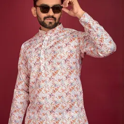 CELLUX Men Multi Kurtas-image-55