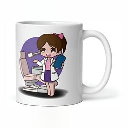 Mr UVD White & Purple Printed Ceramic Mug-350 ml-image-89