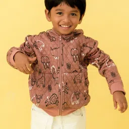 A Toddler Thing Unisex Kids Printed Hooded Sweatshirt-image-70