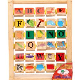Little Genius Alphabet Frame - Multi Color-12
