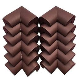 Syga L Shape Corner Edge Guard Pack of 12 - Brown-image-93